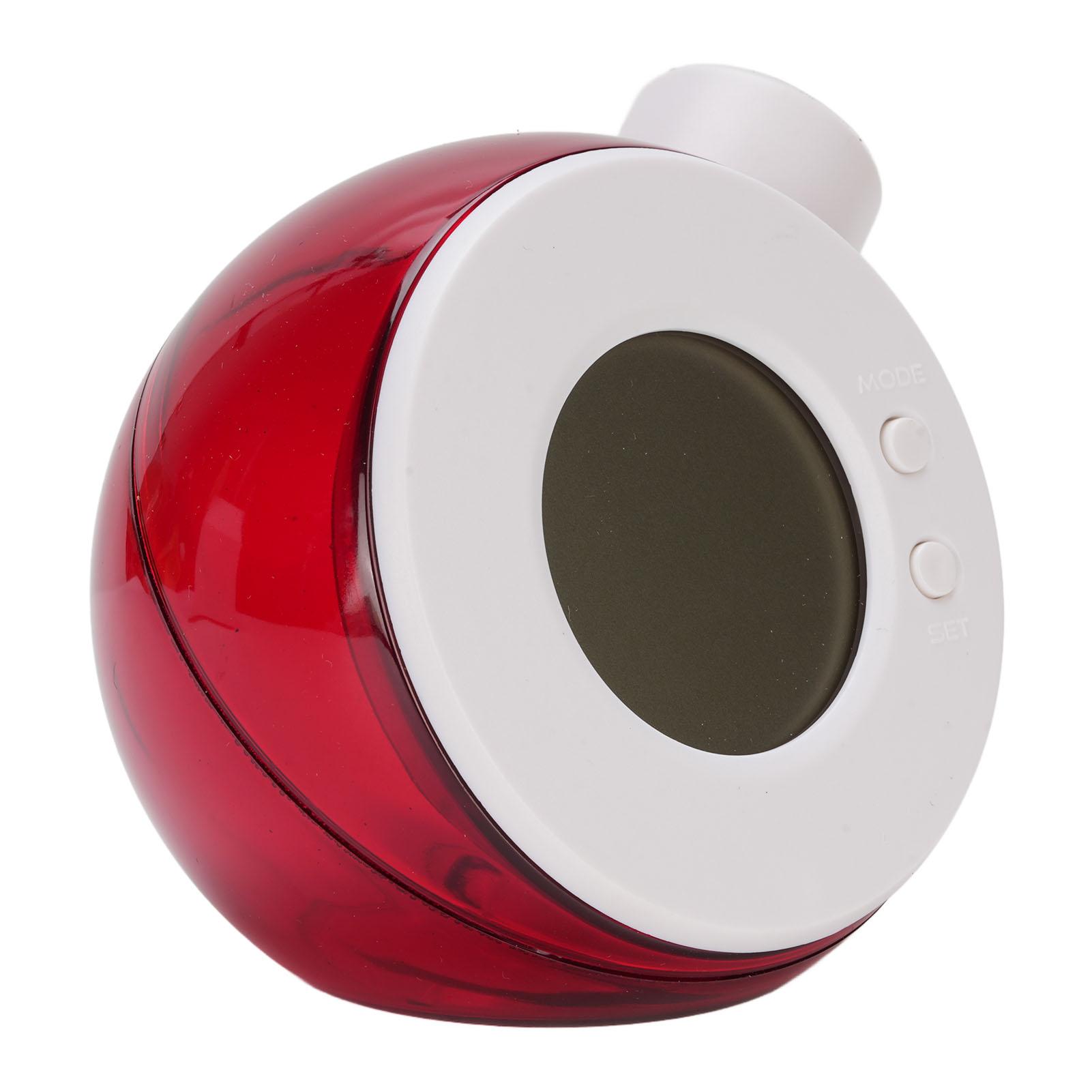 

Water Powered LED Digital Alarm Clock Quiet Water Energy Clock for Nightstand Bedroom Type 3