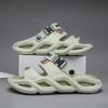 Mens Outside Sandal Shoes Slide Shoes Beach Plush Comfort Cushioned Sole Slide Clogs Daily Wear Shoes Men Women Beach Sandal Shoes Big Size 39-45