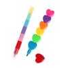 Creative Cat Claw Bear Shape Highlighter Can Be Separated Wide Pen Thick Pen