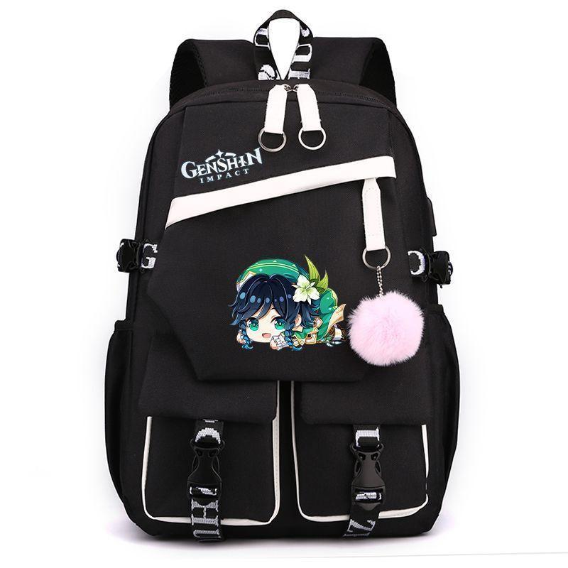 School Bag Nasida Wendy Night Palace Bell Li Backpack Peripheral Cartoon Boys And Girls Backpack