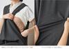 Maternity Easy To Long Jumper Before and After Black 22207101 [ANGELIEBE] Dress, Breastfeeding, Ponch, Dress, Birth, S-M,