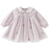 DAVE&BELLA Girls' Spring Mesh Princess Dress