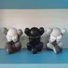 Kaws Semi-Dissected Bear Figure Ornament - Trendy Decorative Toy for Living Room Collection Gift