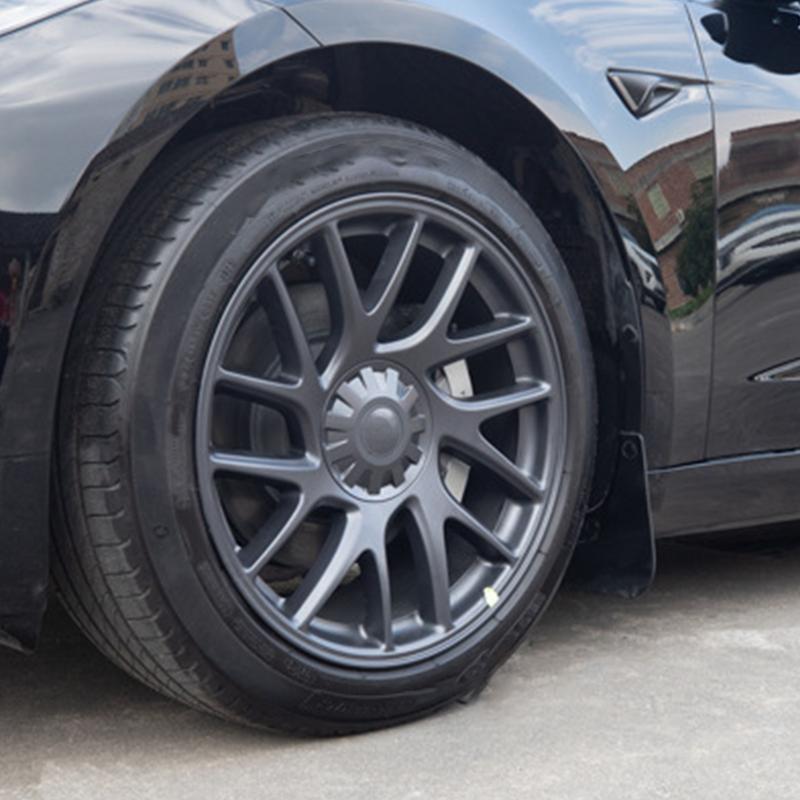 For Tesla Model 3 2025 2025 Wheel Hub Cover 4pcs Set Wheel Center Caps Cover 18 Inches Car Modification Accessories