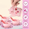 Tea Party Set for Little Girls,Kids Kitchen Pretend Play for Girls Boys Age 3-8, Kitchen Toys with Teapot,Cups,Plates & Storage Case,Princess Gift Set