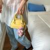 Hand Carry Bow Pillow Bag Women's 2025 Summer New Simple Fashion Shoulder Bag Premium Messenger Bag