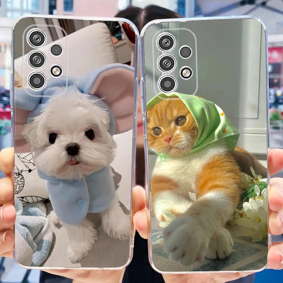 Für Samsung Galaxy A23 5G A23 4G Hülle Cartoon Astronaut Katze Weiche Silikon TPU Abdeckung Für Samsung A23 a23 6.6" Stoßstange Handyhülle