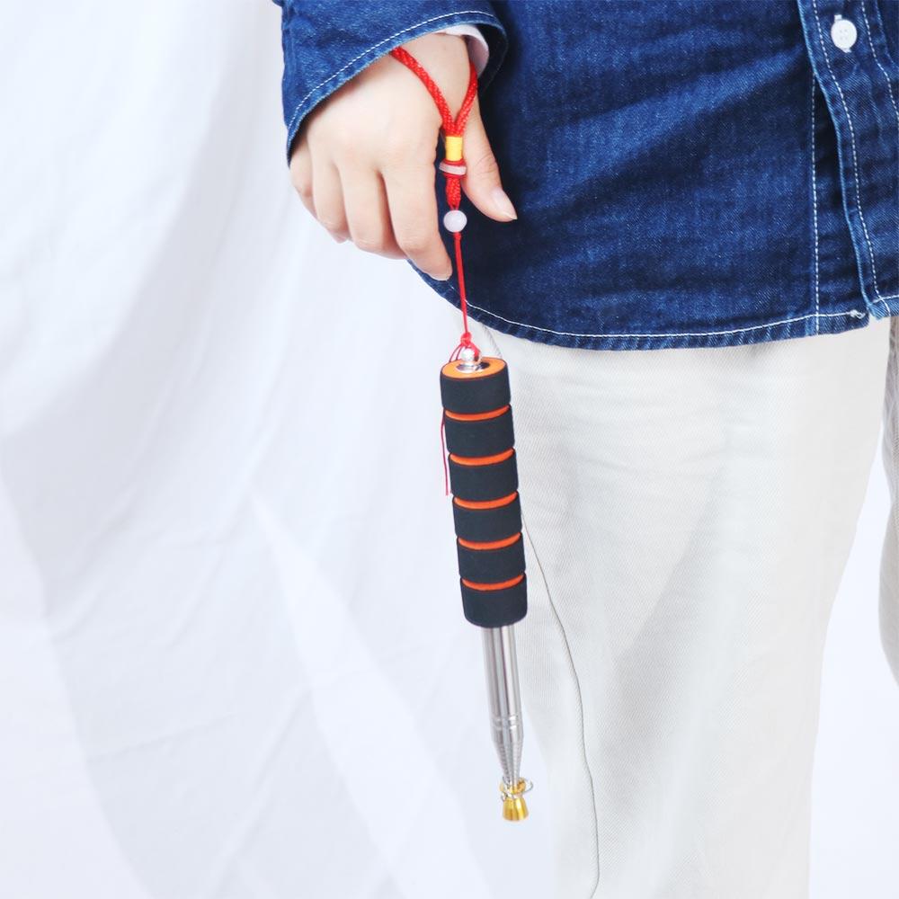 Tragbarer Teleskop-Fahnenmast Edelstahl Reiseleiter Fahnenmast Fahnenmast Banner Outdoor