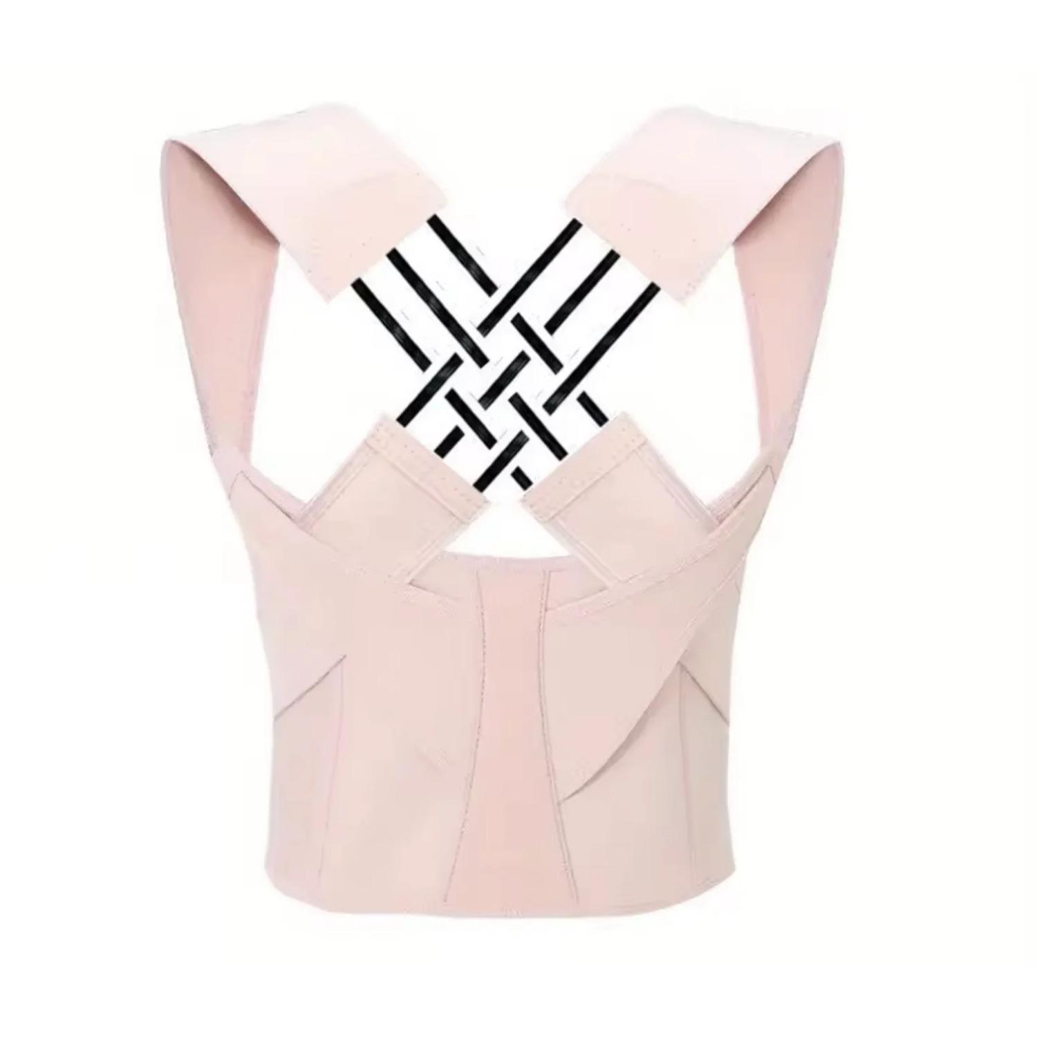 

Корректор осанки для спины для мужчин и женщин Поддержка талии Поддержка осанки для плеч Улучшение осанки M