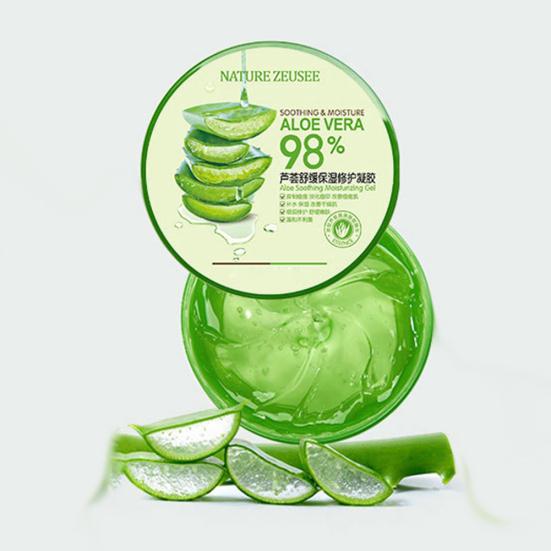 300ml Aloe Vera Gel Hydrating Moisturizing Face Cream Acne Lotion Skin Care