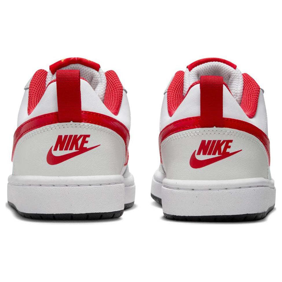New Nike Court Borough Low Recraft 'Photon Dust University Red' Gs FZ5525-161
