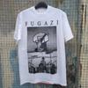 Fugazi Burn Hardcore Punk T Shirt White Color Reprint Unisex An50051 Vintage Designer Clothes Soft Stretched Streetwear
