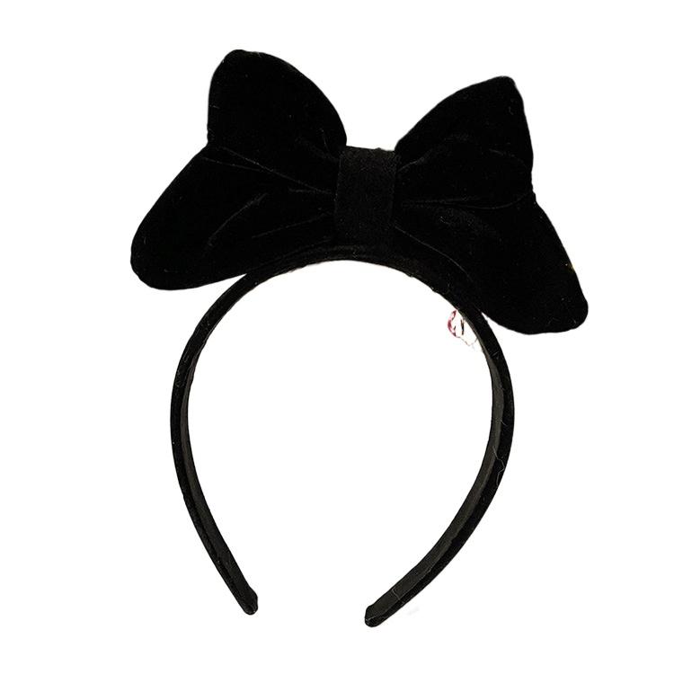 1pcs New Year's Big Red Three-dimensional Bow Headband Internet Famous Princess Cute Hair Clip Hair Pressure Headband