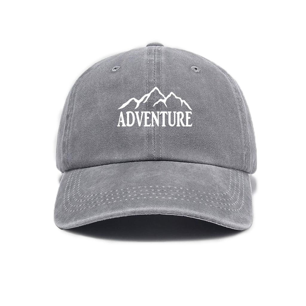 Adjustable Breathable Unisex Baseball Cap Simple Urban Print Hat