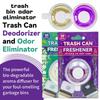Trash Can Adhesive Air Freshener Discs for Bedroom Office Gym Bathroom Odor Neutralizer