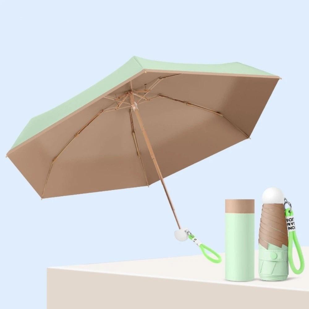 Ultraviolet Protection Pocket Parasol Folding Sun Shade Umbrella Portable Sun Umbrella  Outdoor