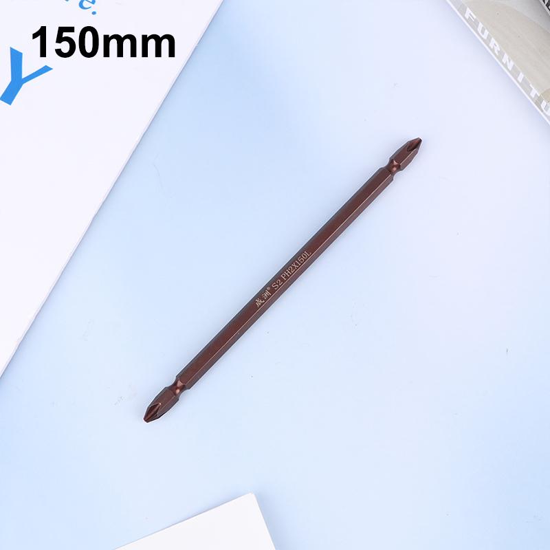 Reparieren leicht gemacht mit 1 Stück legiertem Stahl Kreuzschlitz Doppelkopf Elektro-Schraubendreherbit