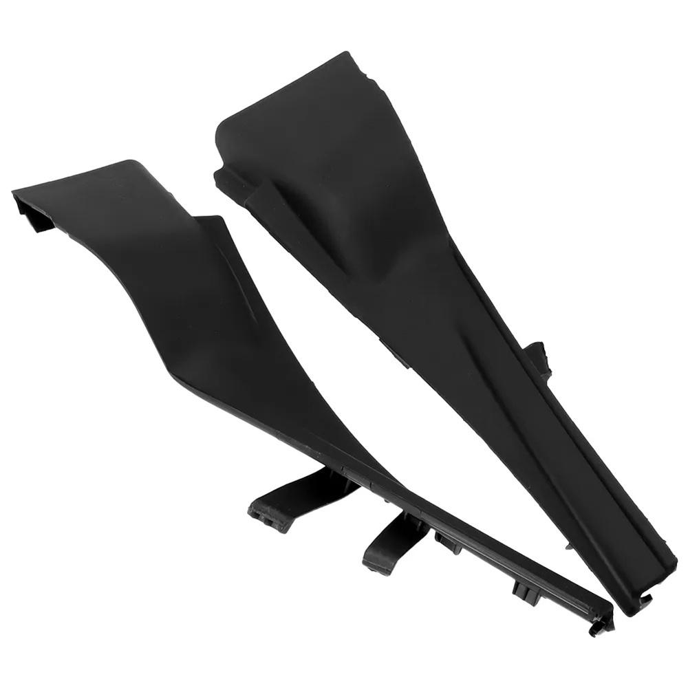 1 Pair Black Car Front Wiper Side Cowl Extension Trim Cover For Murano 2015-2017