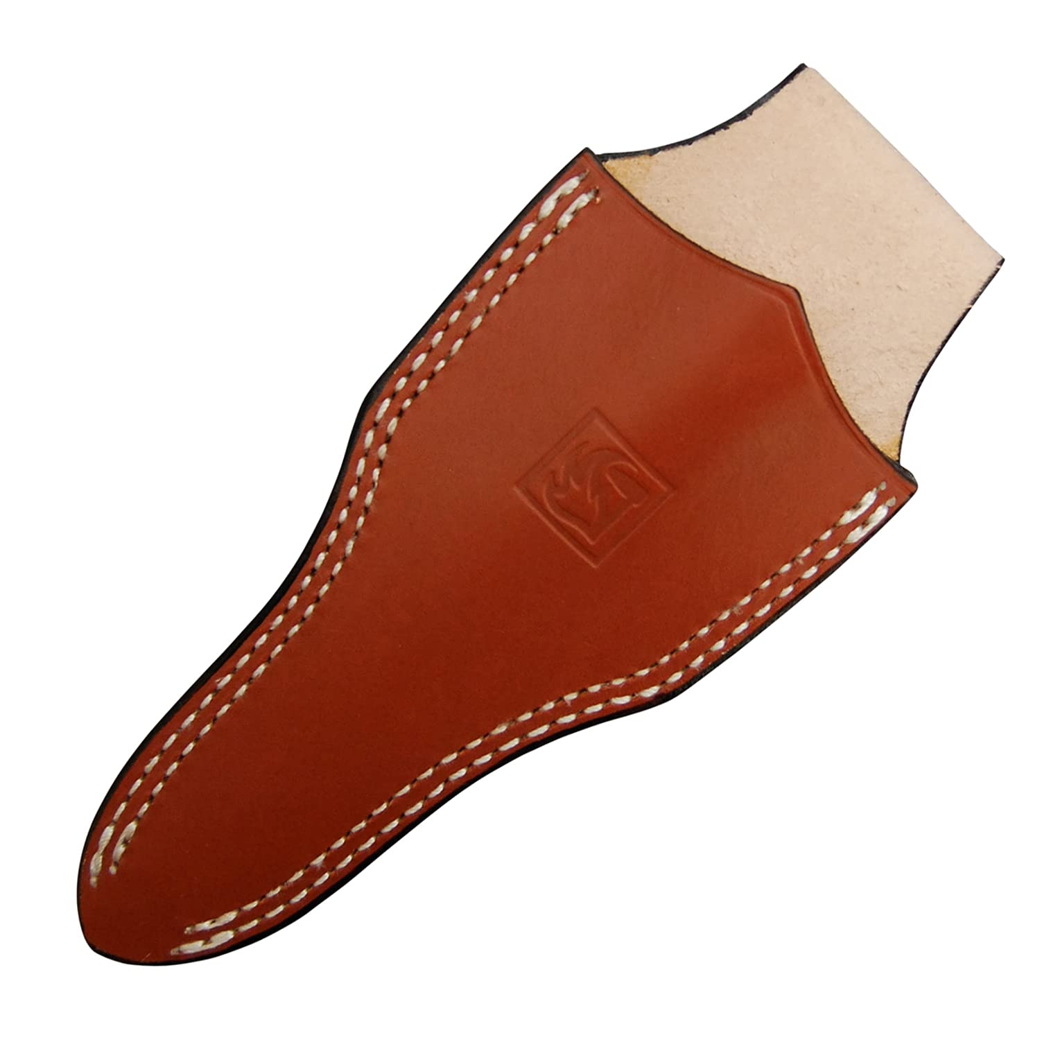 

Mikikajiya Village Genuine Leather Case for Bud TS165 Scissors, Brown,