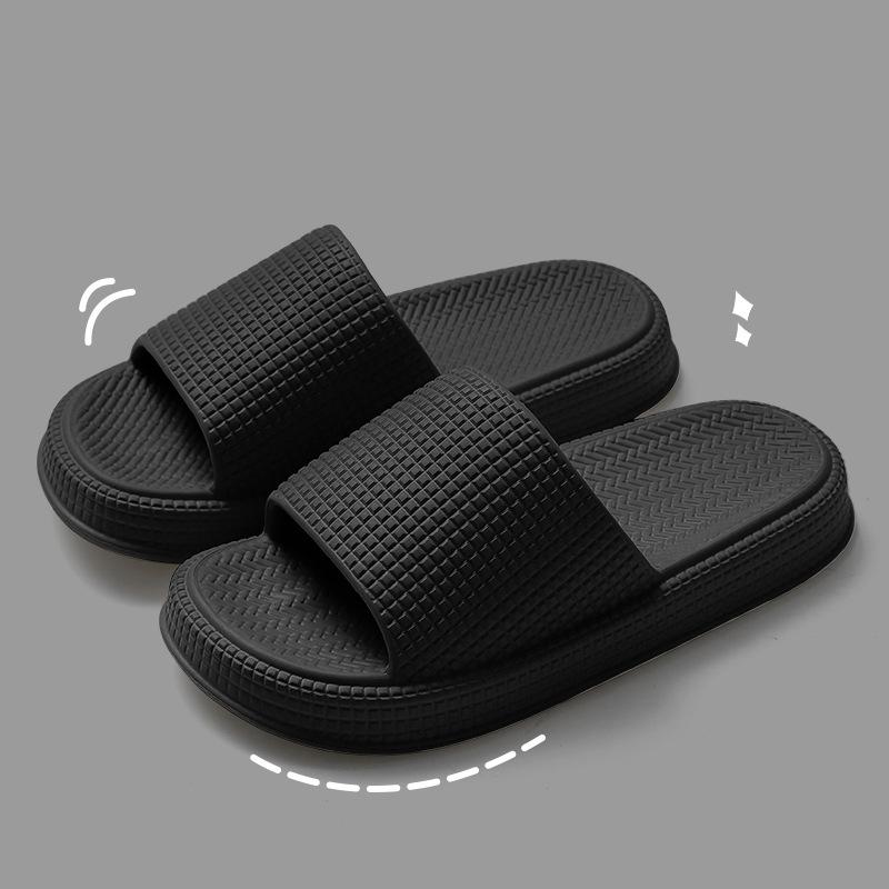 New slippers summer outer wear indoor home couple bathroom non-slip eva soft bottom slippers summer