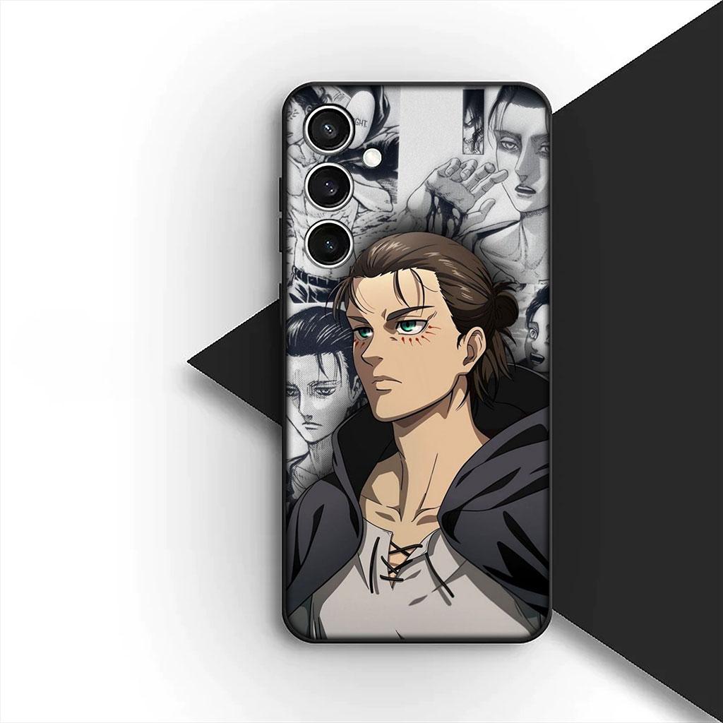 Casing Phone Cover for Huawei P30 P20 Mate 20 10 Lite Pro Y7 Y6P Y7A 2019 Nova 5T 3I Case Attack Eren Jaeger on Levi titan