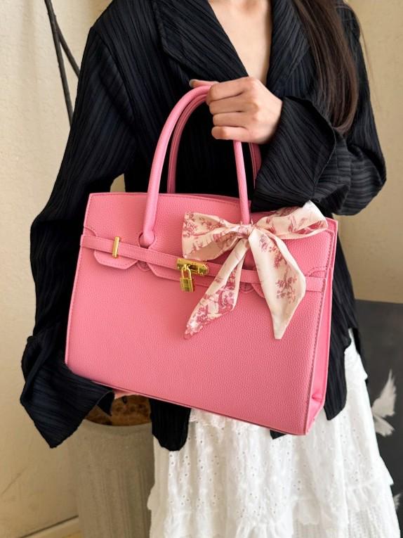 Elegante Colorblock Platinum Umhängetasche - Damenhandtasche mit großem Fassungsvermögen