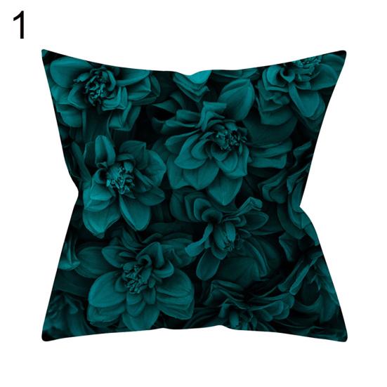 Leaf Dot Heart Case Plaid Throw Pillow Cover Cushion Sofa Bed Car Cafe