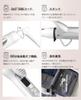 BAYATA Curling for Long 25 Temperature Settings from To Professional International Long Curls Iron, 38mm, Hair, 100°C 220°C, Grade, 100V-240V,