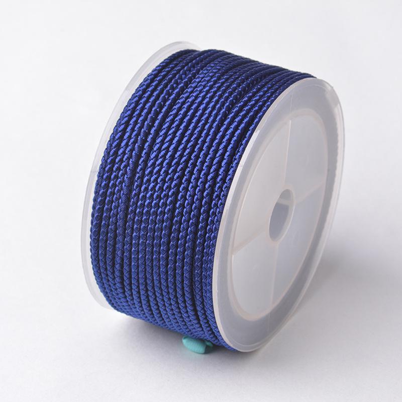 Jade Thread Woven Bracelet/Necklace: DIY Dragon Scale Pendant Lanyard, 3mm Jewelry Rope