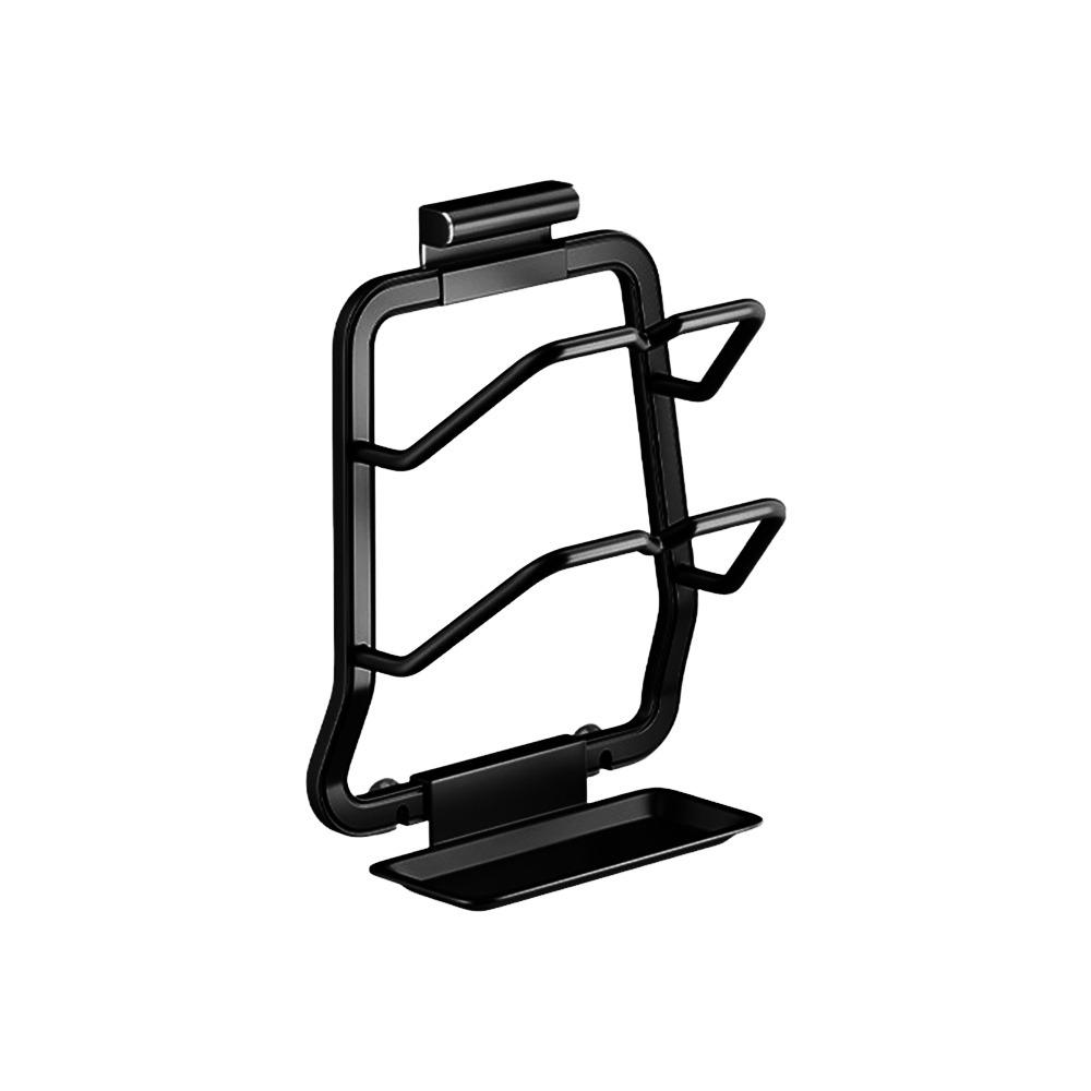 Punch-Free Pot Lid Storage Rack Wall Hanging Kitchen Storage Rack Pot Lid Holder  for Kitchen