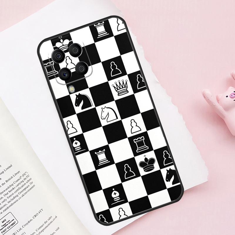 

Chess Board Dark Horse Case For Samsung Galaxy M13 M53 M16 M36 M56 M06 M52 M32 M12 M54 M34 M14 M35 M55 M15 M11 M31 Samsung M31
