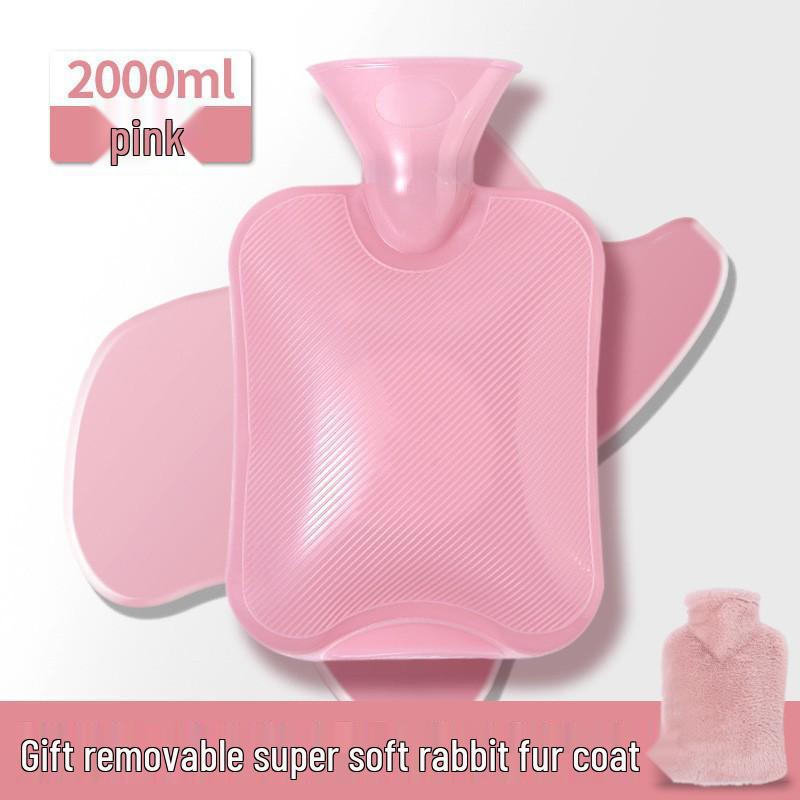 Extra Long Hot Water Bottle for Bed - Thickened Design for Warm Feet and Sleep Comfort