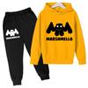 2026 New Children's Sportswear Set-Boys' Girls' Hooded Sweatshirt Pants Set (3-13 Years Old) Top+Bottom Clothing Brand Apparel