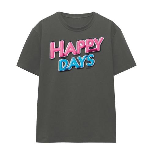 Happy Days Unisex Adult Logo T-Shirt