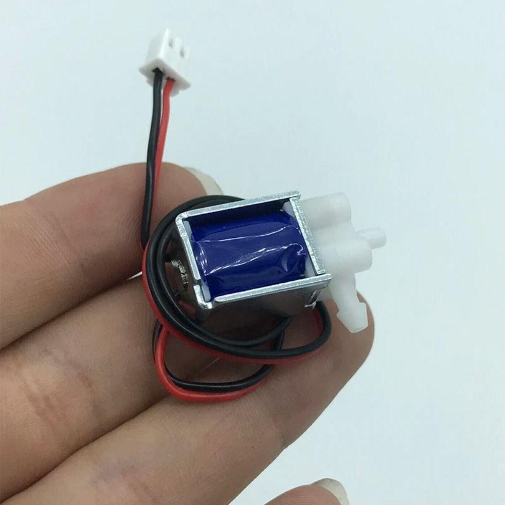6V/12V/24V Electric Solenoid Valve Low Power Consumption N/C Normally Closed Air Valve DIY Mini Solenoid Valve