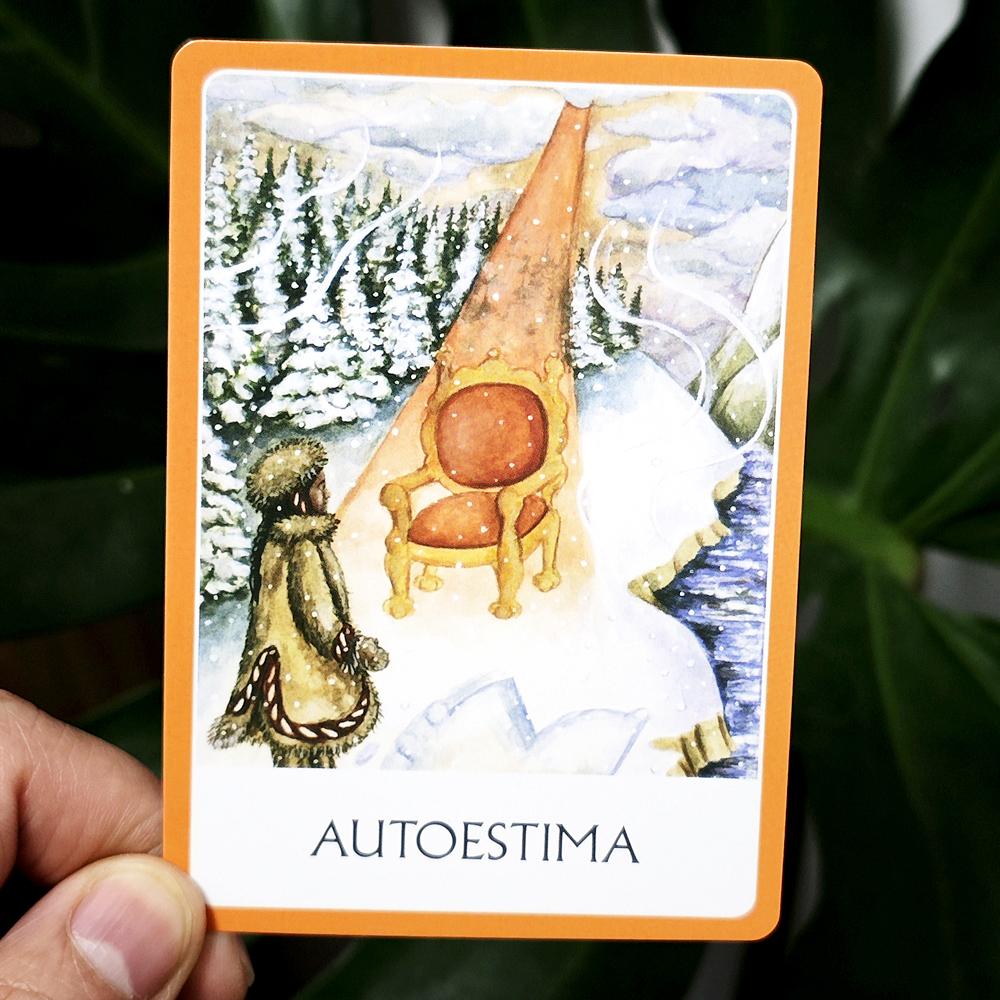 Karty Wyroczni Mądrości Czakr Narzędzie Duchowe do Transformacji Twojego Życia Edycja Hiszpańska 10.4*7.3cm 49 Szt. Kart Wyroczni