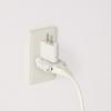 MUJI Travel Plug 18365739 Adapter, White,
