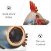Chicken Shaped Piggy Coin Bank Creative Cute Money Box Unique Ceramic Piggy Bank  Home Decoration