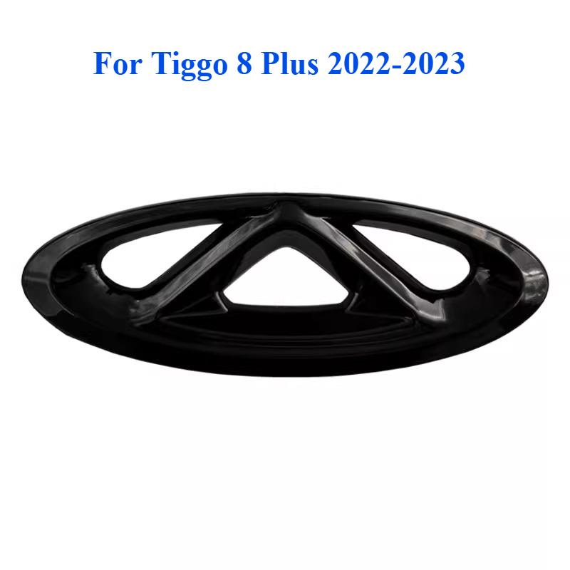 Black Car Logo Front Hood Cover Badge Rear Emblem Sticker For Chery Tiggo 8 Plus/Pro Arrizo 8 e+ -in Hybrid Styling Sticker WW23