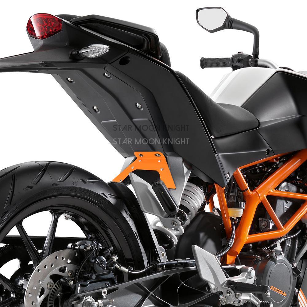 For Duke 200 390 Duke200 Duke390 Motorcycle Accessories Rear Mudguard Fender Rear Extender