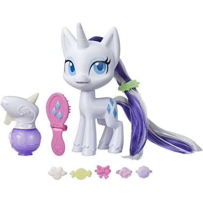 My little pony – rarity crinière magique poney licorne de 16,5 cm