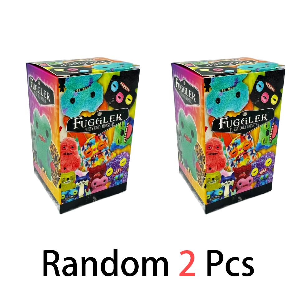 Fuggler Monster Blind Box Hračka Pan. Jehly Zub Širokooký Podivín Rozzlobený Mimozemšťan Křik Domácí Ozdoba Sběratelský Model Dětský Dárek
