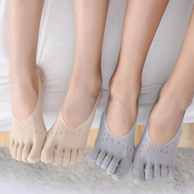 Orthopedic Compression Socks Women'S Toe Socks Ultra Low Cut Liner With Gel