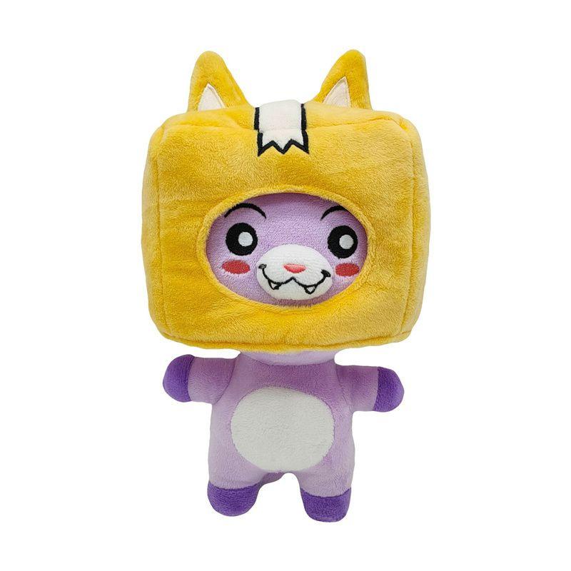 Lankybox Boxy Foxy Rocky Plush Soft Stuffed Toy Kid Game Figure Plushie Doll