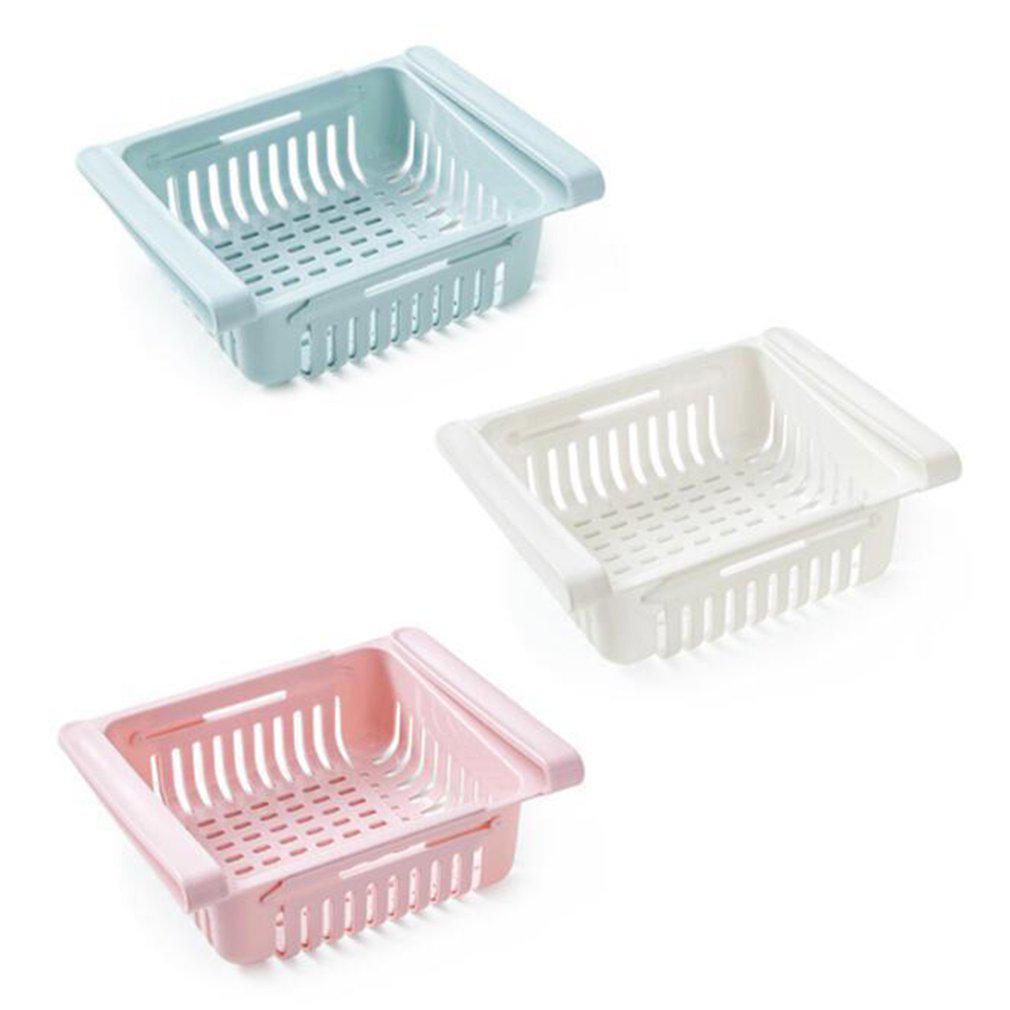 Kitchen Storage Refrigerator Partition Storage Rack Refrigerator Basket