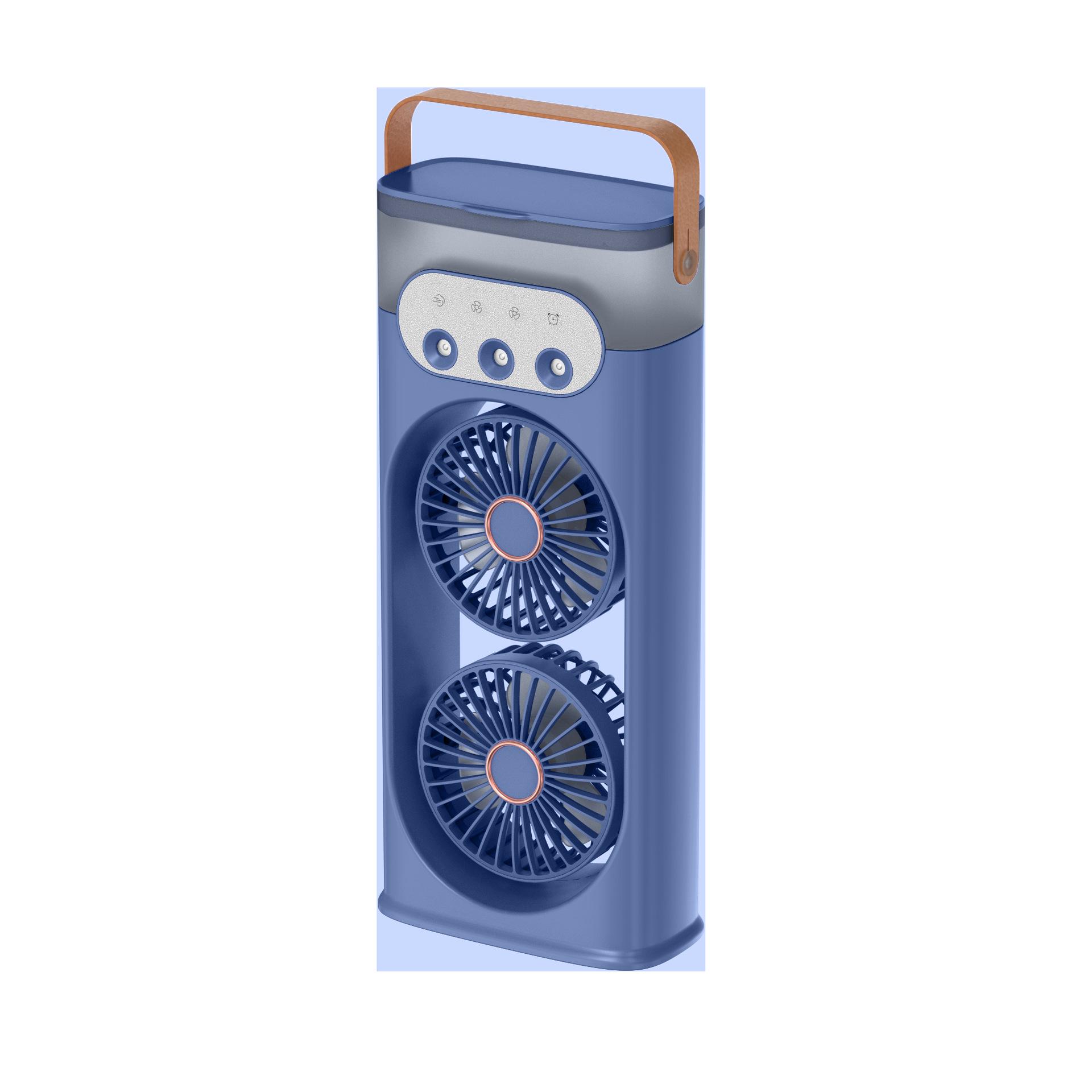 2025 USB Mini Fan & Humidifier: Compact, Powerful for Office/Desktop Use