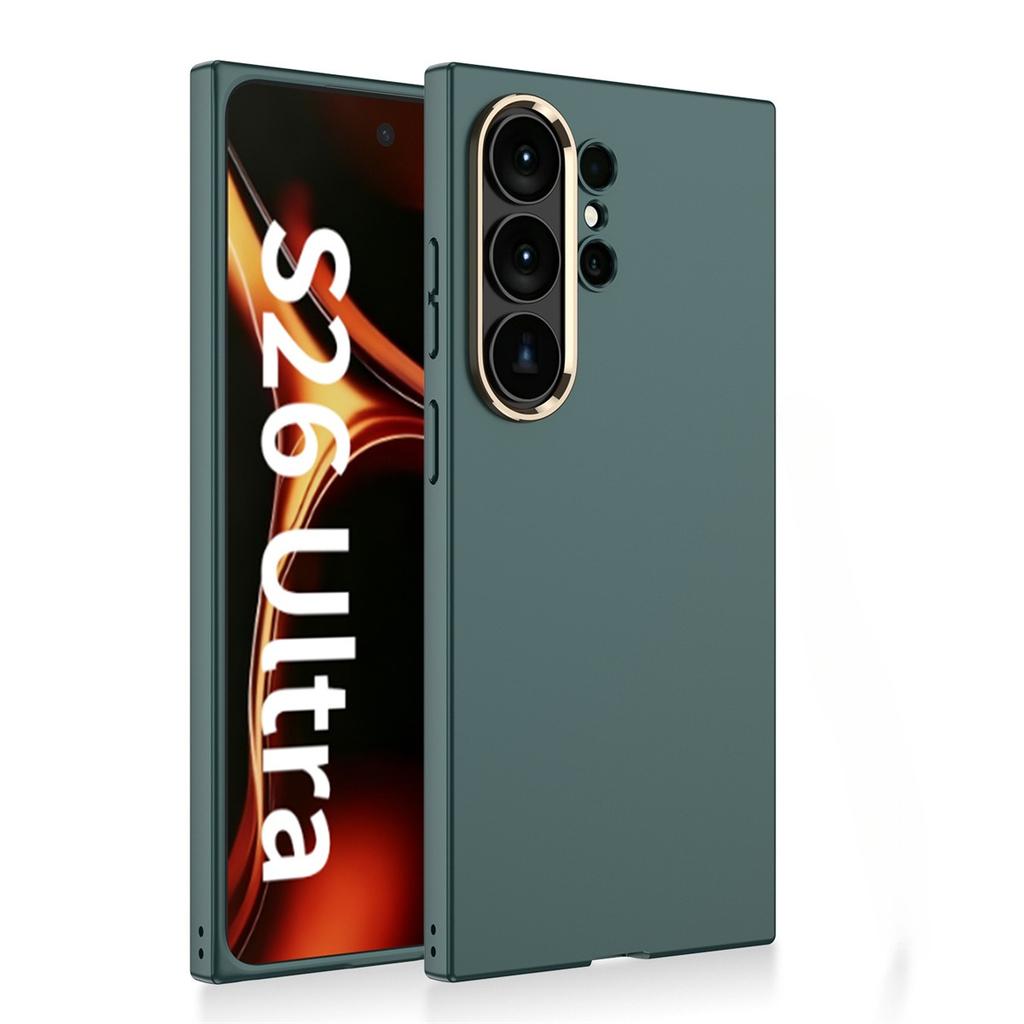 For Samsung Galaxy S26 Ultra Phone Case Skin Friendly Matte Anti-fall Protection Skin Feel Plastic Soft Side Back Cover
