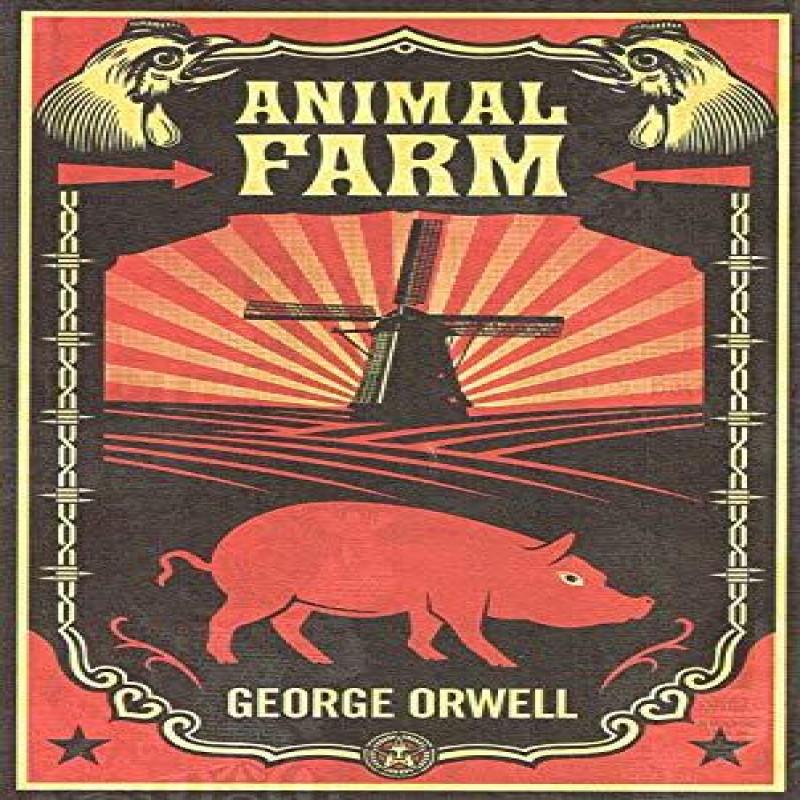 Animal Farm by George Orwell Paperback Book 9780141036137