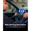 Steering Wheel Phone Holder With Large Metal Clip[Thick Cases Friendly]Adjustable Phone Holders For Your Car, Truck, Tesla, Hands Free Phone Mount