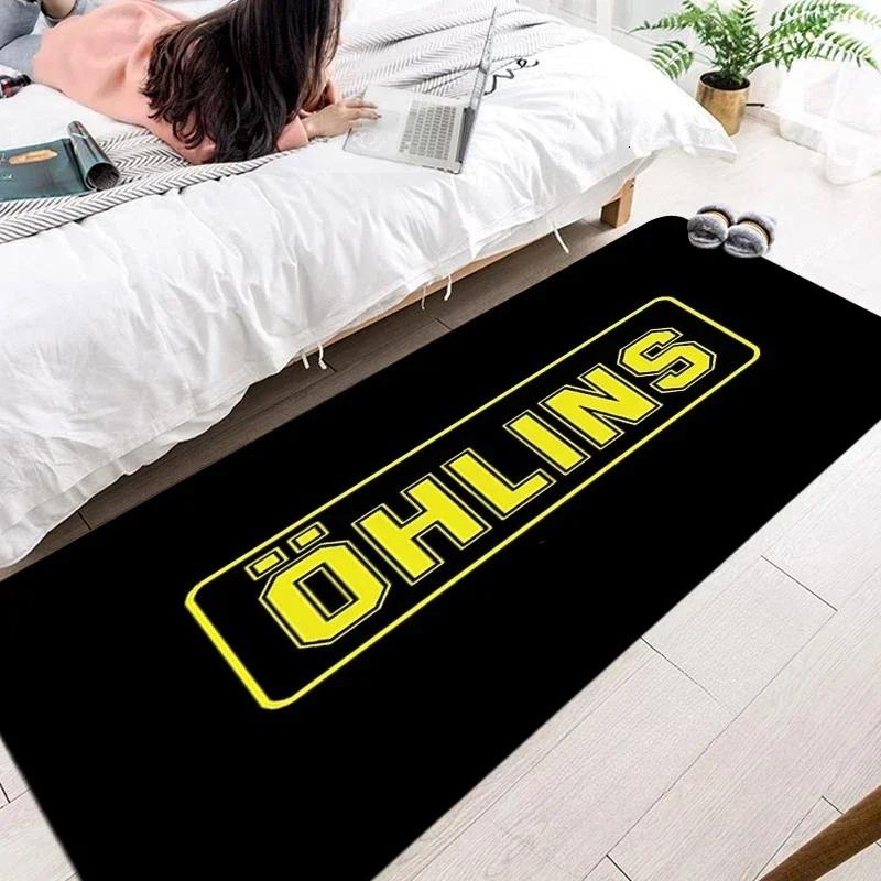 Modern Motorcycle Flannel Carpets Balcony Corridor and Porch Carpets Bedroom Bed Blankets Home Decoration Rugs for Bedroom Rug